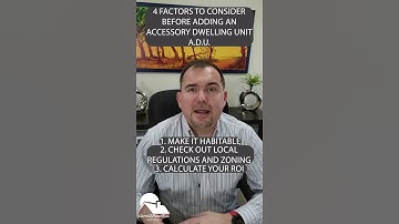 Want To Add An accessory dwelling unit (ADU) To Your Property?