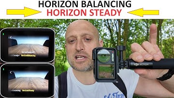 DJI OSMO ACTION 4 - Horizon Balancing and Horizon Steady TUTORIAL