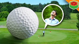 Golf but every time you hit the ball it gets BIGGER
