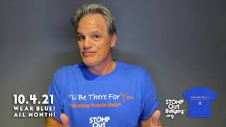 Michael Park Supports STOMP Out Bullying’s World Bullying Prevention Month™ 2021 #BlueUp