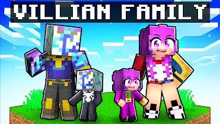 Having a SUPERVILLAIN FAMILY in Minecraft! screenshot 4