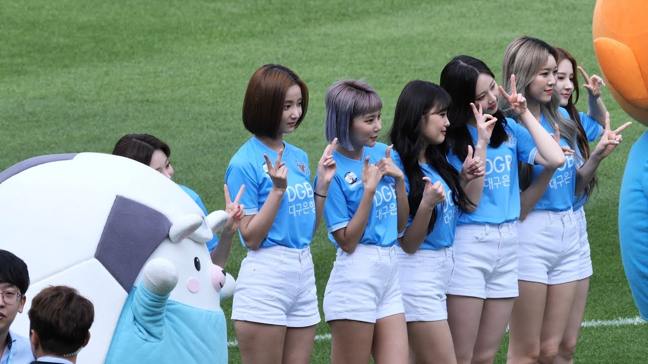 190526 모모랜드 MOMOLAND 대구FC 시축 직캠 fancam