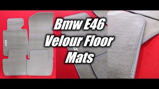 Bmw E46 Velour Floor Mats Review