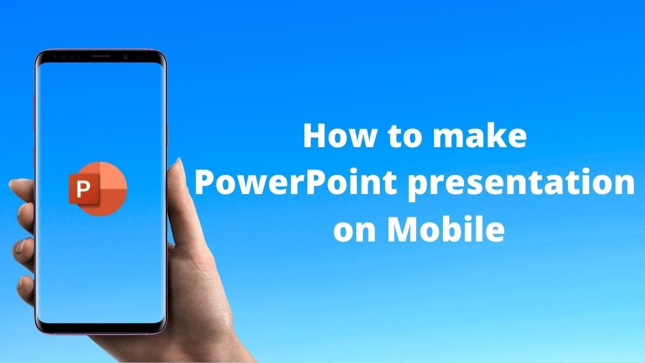 how to make powerpoint presentation on phone using wps office