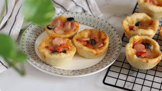 Pizza cups | Pizza bites recipe | The cookbook