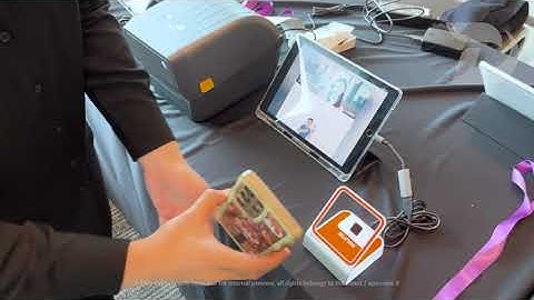 FujiFilm Conference | Self Check-In | Instant Print Name Badge | Blue Lobby