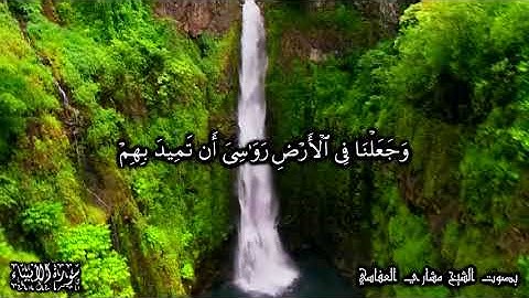 وَجَعَلْنَا مِنَ الْمَاءِ كُلَّ شَيْءٍ حَيٍّ - سورة الأنبياء 30