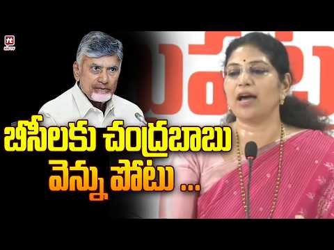బీసీలకు చంద్రబాబు వెన్ను పోటు | Varudu Kalyani Fire On Cm Chandrababu over Bc Resarvations | AP News