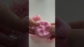 Handmade Rose Crystal Crunch Stress Ball - Deep ASMR Sensory Experience