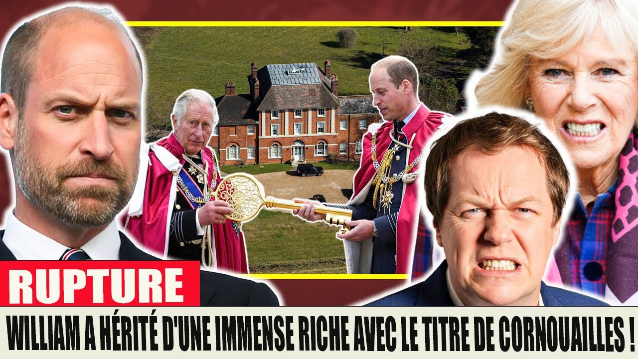 Camilla accapare un domaine royal pour Tom William : château du Wiltshire saisi, 18 M£.