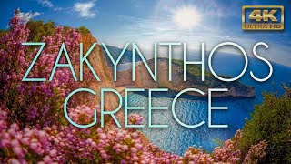 ZAKYNTHOS Greece Island |4K UHD VIDEO| Navagio bay - Zante - Cameo Island - Karavostatis - Xigia