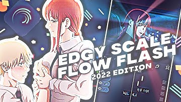Edgy Scale / Flash | Alight Motion Tutorial