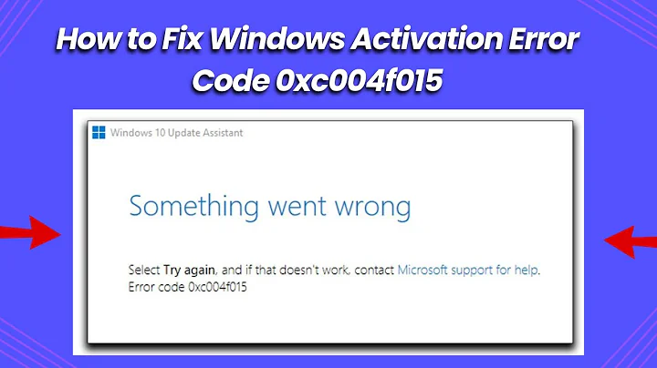 How to Fix Windows Activation Error Code 0xc004f015