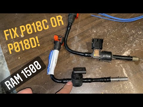 P018C / P018D 2016 RAM 1500 - Fuel Pressure Sensor Swap *Read