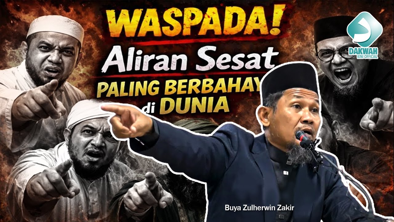 Merinding! Keberanian Ustadz Ini Membongkar Aliran Sesat Paling Berbahaya dI Dunia| Buya Zulherwin