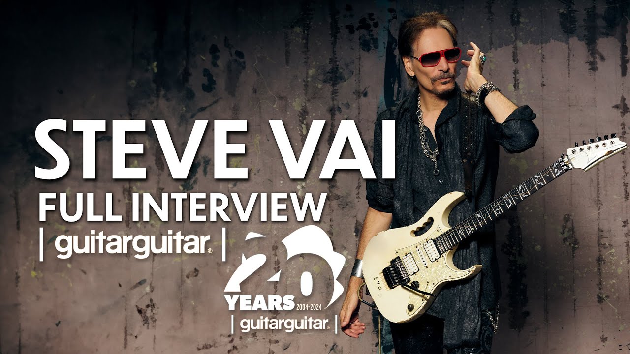 Steve Riai Steve Vai Interview | Joe Satriani, Finding Your Guitar Voice &
