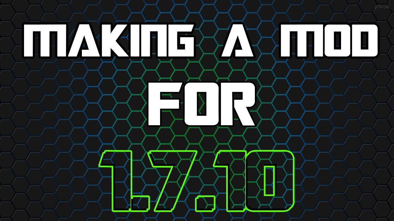 Minecraft Modding 1.7.10 --EP1 Setup and First Files - YouTube