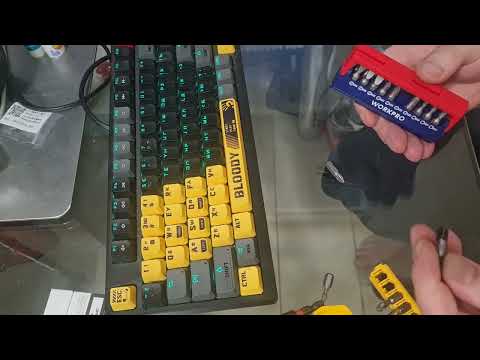Прикольный наборчик с битами от WORKPRO WP221062