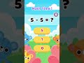✨ Kids Math Challenge: 5 - 5 = ?