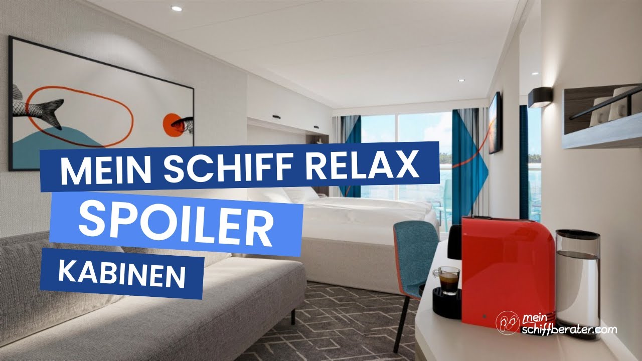 Mein Schiff Relax: Vorstellung Innenkabine, Außenkabine und Balkonkabine des 8. Mein Schiff Neubaus