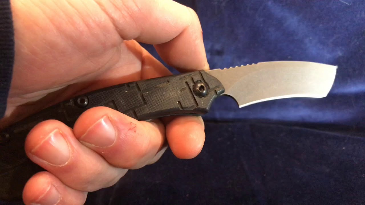 Tops Knives USA TacRaze UK Legal friction folding knife YouTube