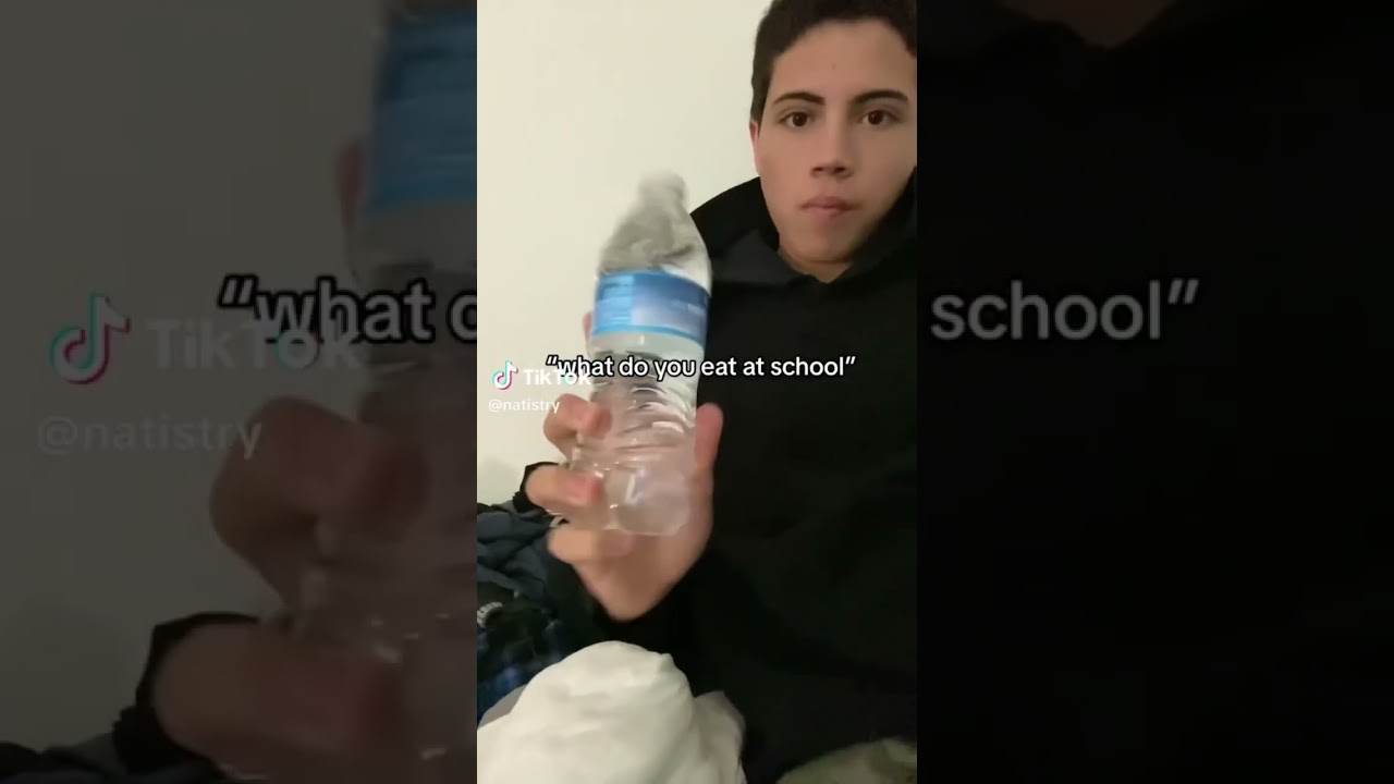 except it’s my gatorade bottle and the teal gum