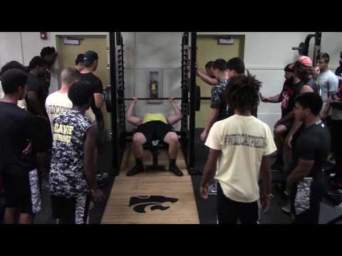 JULIAN HERNANDEZ 325LB BENCH - LIVE HIGH SCHOOL FOOTBALL BROADCAST & LIVE STREAM -