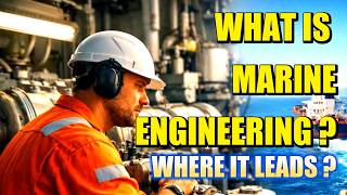 WHAT IS MARINE ENGINEERING ? WHERE IT LEADS ? (ENG SUBS) #navtechs #marineengineering