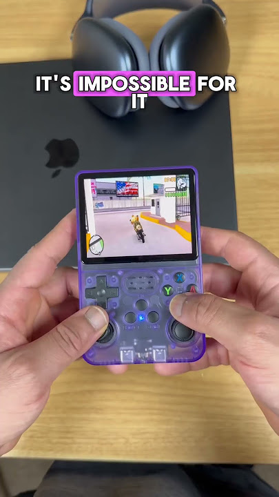 Play GTA vice city on the r36s game console #r36s #gta #gtavicecity #gaming #retrogaming #console