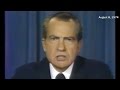 CBS News vault: 1974 Nixon resignation