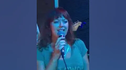 Sitting in with the band at Star- Nancy Olive