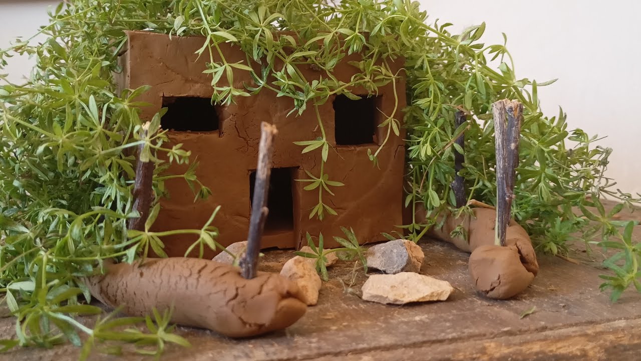 What does a mud house need to be completed? Stay with me until the end.