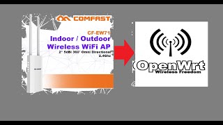 How to Install OpenWRT in Comfast CF-EW71