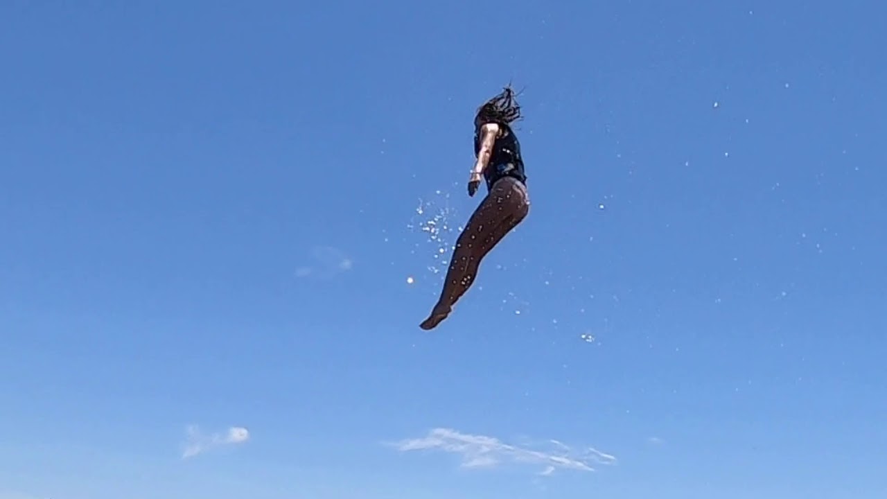 H2 Whoa Lake Pleasant Giant Water Slide YouTube