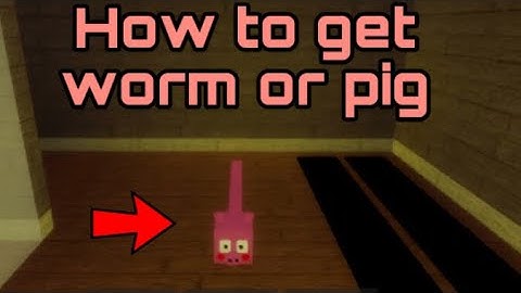 Worm Or Pig Badge + Morph in Piggy Rp Wip