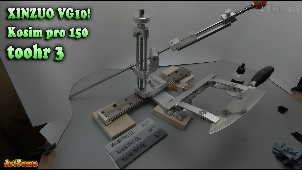 Best knife sharpener for beginners toohr 3 from Aliexpress + Whetstones