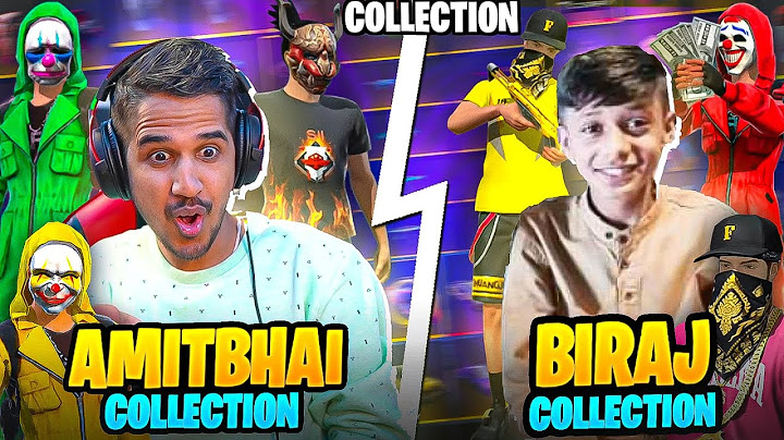 AmitBhai Vs Biraj Collection Versus || Who Will Win? Desi Gamers