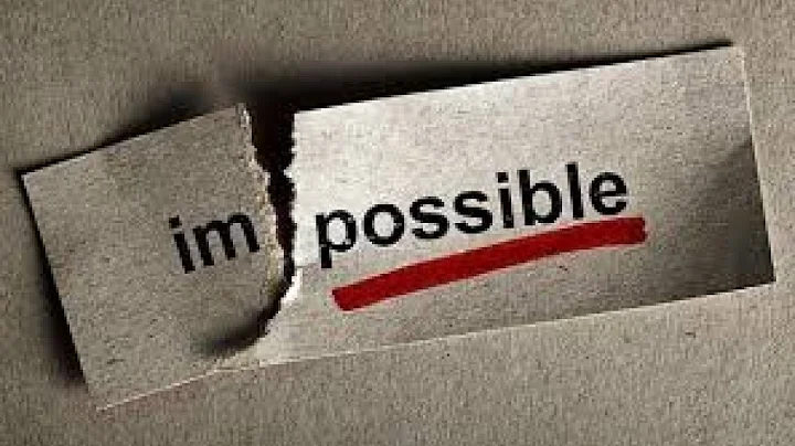 Everett Wilkinson:  Impossible - Motivational Video