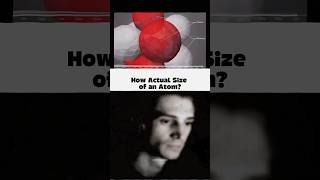 How Small Is An Atom Actually 🤯 #science #shorts #mind
