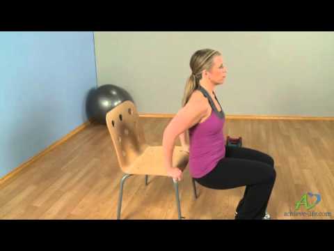 Tricep Dip, How to do a Tricep Dip exercise ||  healthspanMD