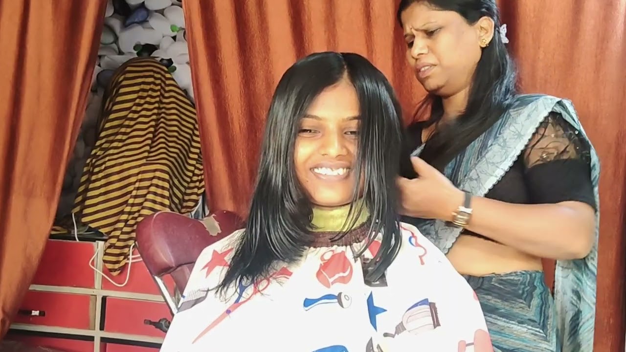 Crazy short hair haircut 😱 Transformation Long to short haircut / Face Shapes wolf cut/ step by step