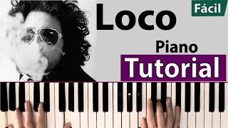 Como tocar "Loco"(Andrés Calamaro) - Piano tutorial, partitura y Mp3