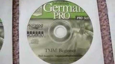 Instant Immersion German Pro contents