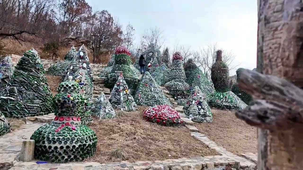 The hidden mysterious bottle kingdom of Daheishan take great photos 