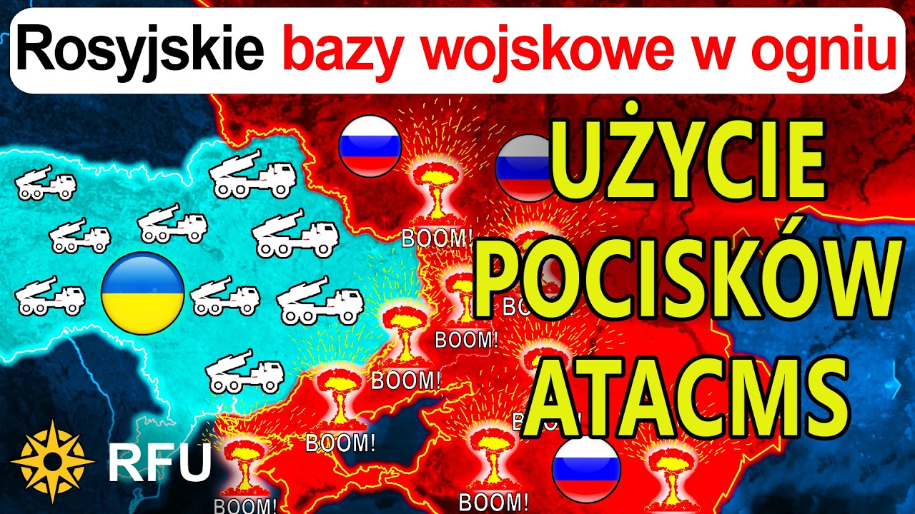 Deszcz rakiet: Ukraina uderza w rosyjskie bazy strategiczne i zakłady zbrojeniowe | RFU News