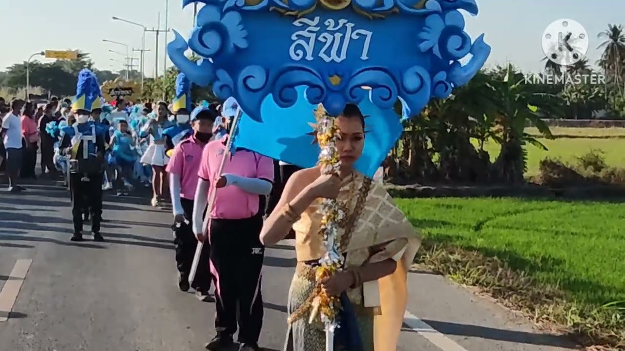 ขบวนพาเลท ชมพูขาวเกมส์ 2022 โรงเรียนใจเพียรวิทยานุสรณฺ์