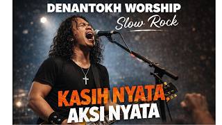 Lagu Rohani, KASIH NYATA, AKSI NYATA 🔥 Slow Rock Rohani yang Menggetarkan Hati | Denantokh Worship