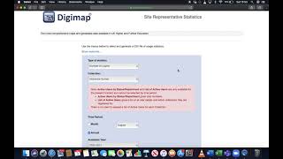 How to access Digimap Usage data Profile