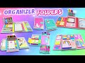 5 DIY ORGANIZER FOLDERS - THE BEST FOLDERS aPasos Crafts DIY