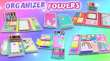 5 DIY ORGANIZER FOLDERS - THE BEST FOLDERS aPasos Crafts DIY